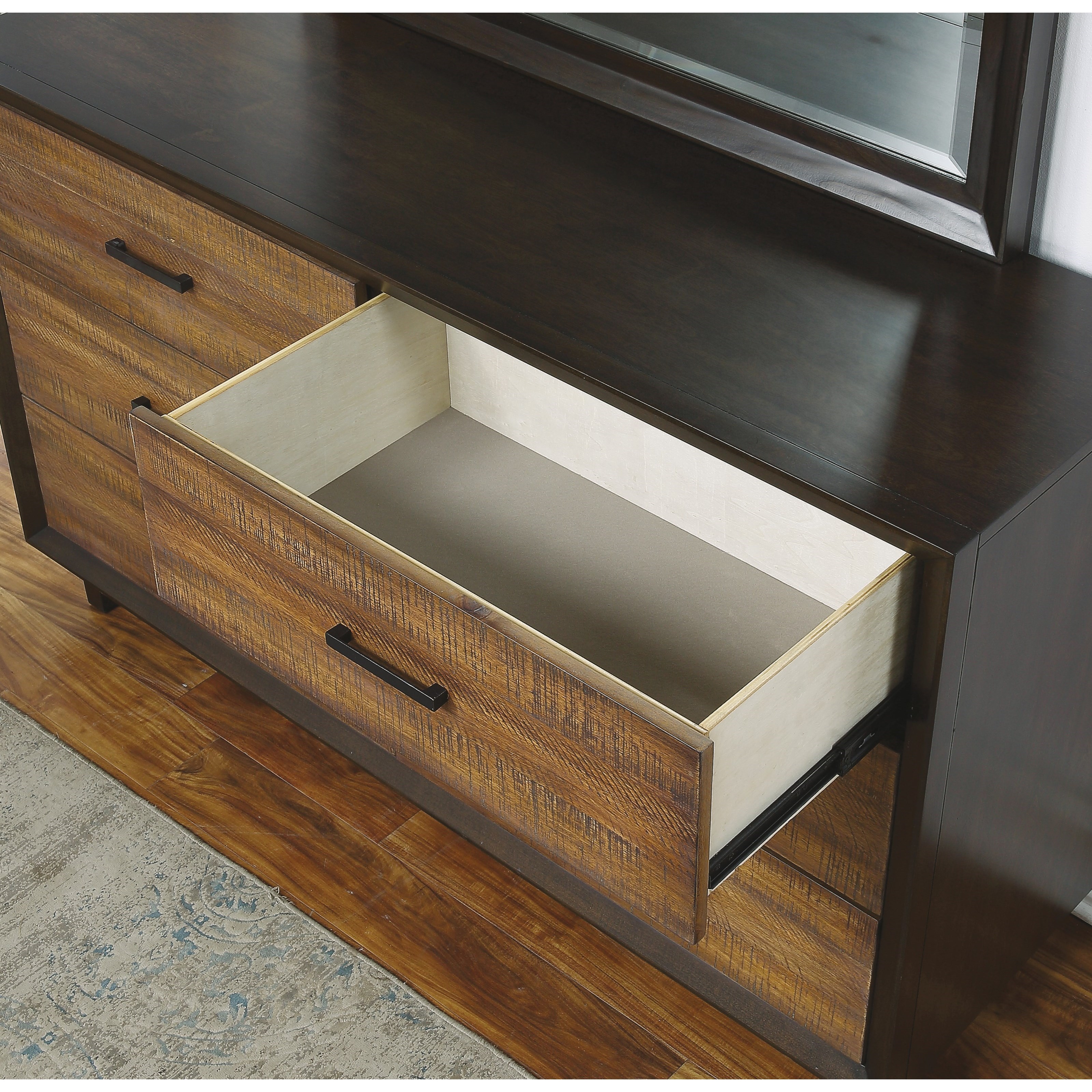 Flexsteel Viking 000028231388 Contemporary Dresser with Felt Lined